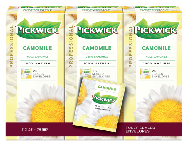 Thee Pickwick camomile 25x1.5gr