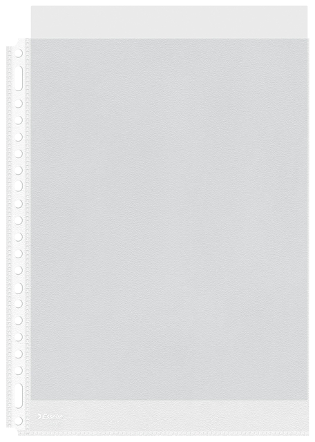 Showtas Esselte 0.08mm 21-gaats A4 mat 100 stuks