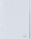 Intercalaire Kangaro G431C A4 4 perforations numéro 1-31 PP gris