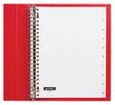 Intercalaire Quantore 23 perforations numéro 1-10 PP blanc