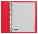 Intercalaire Quantore 23 perforations 20 onglets A-Z PP gris PP