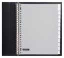 Intercalaire Quantore 23 perforations 12 onglets+fenêtre Extra Large PP