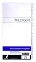 Telefoonregister navulling Kangaro A-Z 200x100mm 4-rings