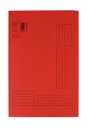 Chemise Quantore Folio bord décalé 250g rouge