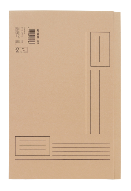 Chemise Quantore Folio bord décalé 250g beige