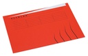 Chemise Secolor A4 grand onglet 100% carton recyclé 250g rouge