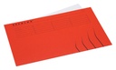 Chemise Secolor Folio 100% carton recyclé 250g rouge