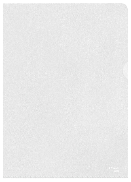 Insteekmap L-model Esselte standaard copy safe PP A4 transparant 100 stuks