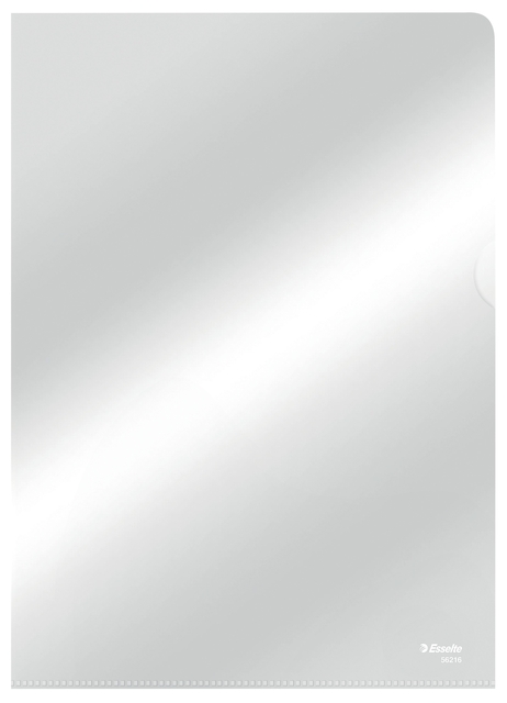Insteekmap L-model Esselte standaard copy safe 0.11mm PP  A4 transparant 10 stuks