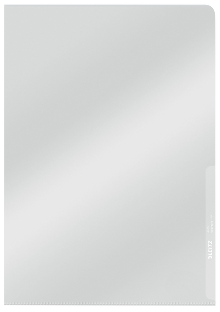 Insteekmap L-model Leitz Premium lasnaad copy safe 0.15mm PVC A4 transparant 100 stuks