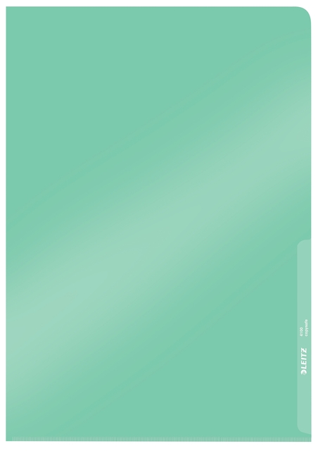 Pochette modèle L Leitz Premium Copysafe A4 PVC 0,15mm vert 100 pièces