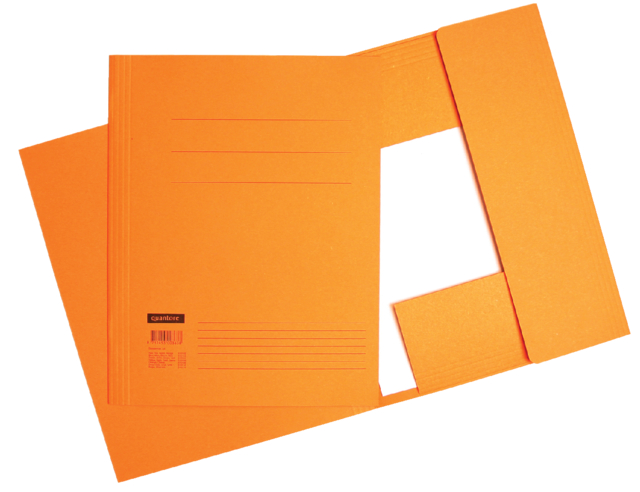 Dossiermap Quantore folio 300gr oranje