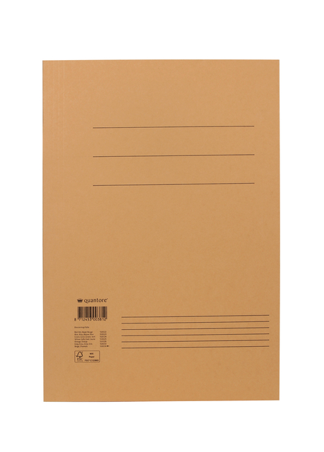 Chemise à rabats Quantore folio 250g chamois