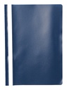 Chemise à lamelle Quantore A4 PP bleu