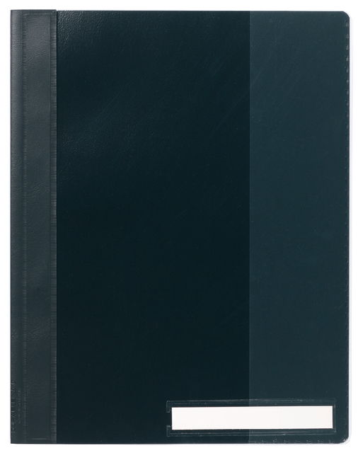 Chemise à lamelle Durable A4 PVC extra large noir