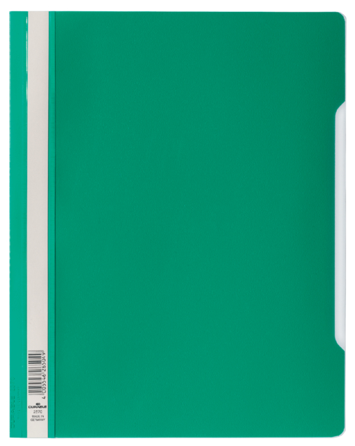 Chemise à lamelle Durable 2570 A4 PVC vert