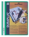Chemise à lamelle Durable Duraplus A4 vert