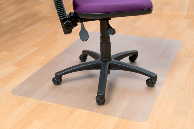 Stoelmat Floortex PVC 120x150cm voor harde vloeren