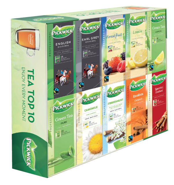 Thé pickwick multipack original 10x 25 sachets top 10