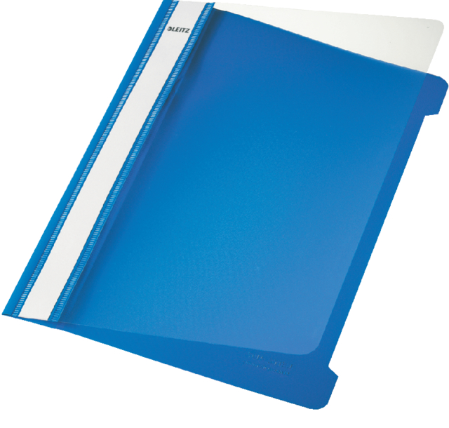 Snelhechter Leitz standaard A5 PVC blauw