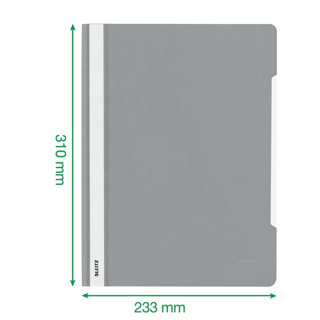 Snelhechter Leitz Standaard A4 gerecycled PP blauw