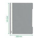 Snelhechter Leitz Standaard A4 gerecycled PP blauw