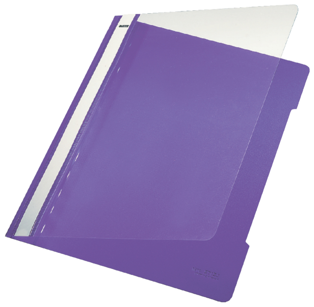 Snelhechter Leitz Standaard A4 gerecycled PP violet