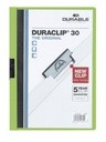 Chemise à clip Durable Duraclip A4 3mm 30 feuilles vert