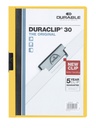 Chemise à clip Durable Duraclip A4 3mm 30 feuilles jaune