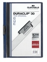 Chemise à clip Durable Duraclip A4 3mm 30 feuilles bleu nuit