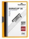 Chemise à clip Durable Duraclip A4 3mm 30 feuilles orange