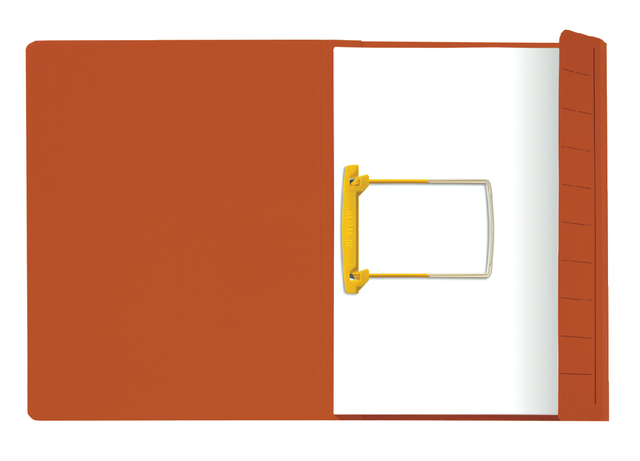 Chemise Clip Secolor Folio carton 100% recyclé 250g rouge