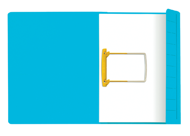 Clipmap Secolor A4 100% gerecycled karton 250gr blauw verpakt per 50 stuks