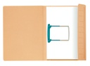 Chemise Clipex Secolor A4 carton 100% recyclé 250g beige