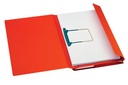 Dossier Combi Secolor Folio 1 rabat carton recyclé 250g rouge