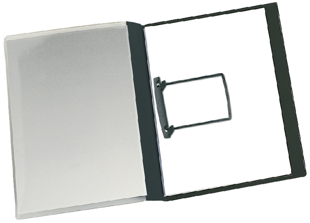 Chemise avec reliure JalemaClip A4 10 pièces noir