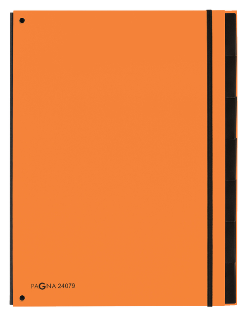 Trieur Pagna Trend A4 7 intercalaires orange