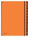 Sorteermap Pagna Trend A4 12 tabs oranje