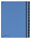 Trieur Pagna Trend A4 12 intercalaires bleu ciel