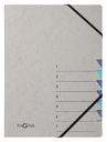 Trieur Pagna Easy A4 7 intercalaires bleu clair/bleu foncé