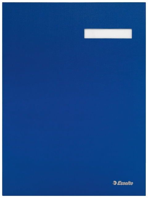 Parapheur Esselte carton 20 intercalaires bleu