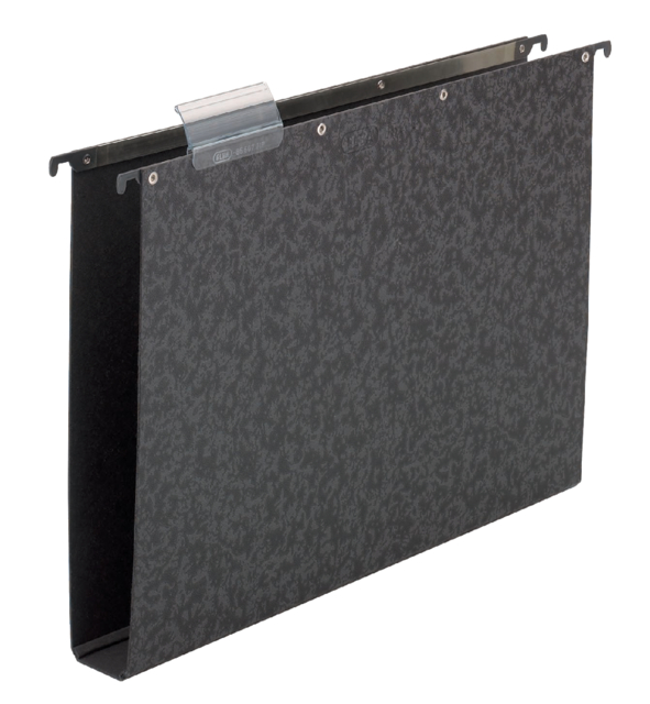 Hangmap Elba Vertic folio 40mm hardboard zwart