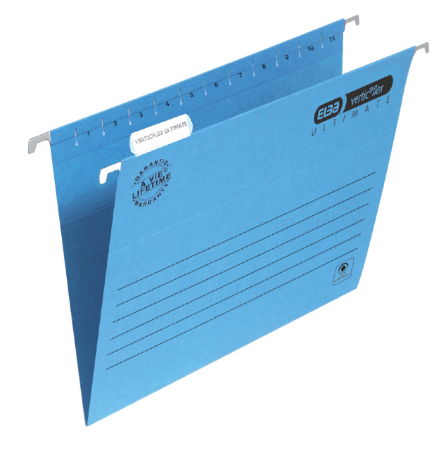 Dossier suspendu Elba Verticflex Ultimate A4 fond V bleu