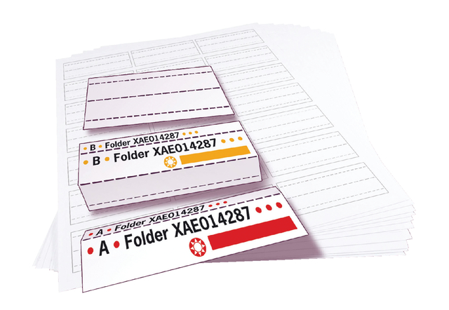 Bande de cavalier pour dossier suspendu Djois Alzicht AG51102 imprimable 20 feuilles