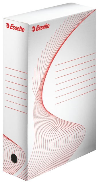 Boîte à archives Esselte Boxy 80mm 250x352mm blanc