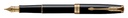Vulpen Parker Sonnet black lacquer GT fijn