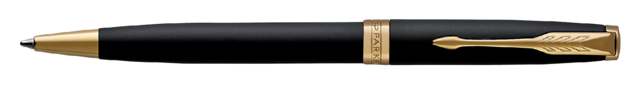 Stylo bille Parker Sonnet Matte Black Lacquer GT Medium