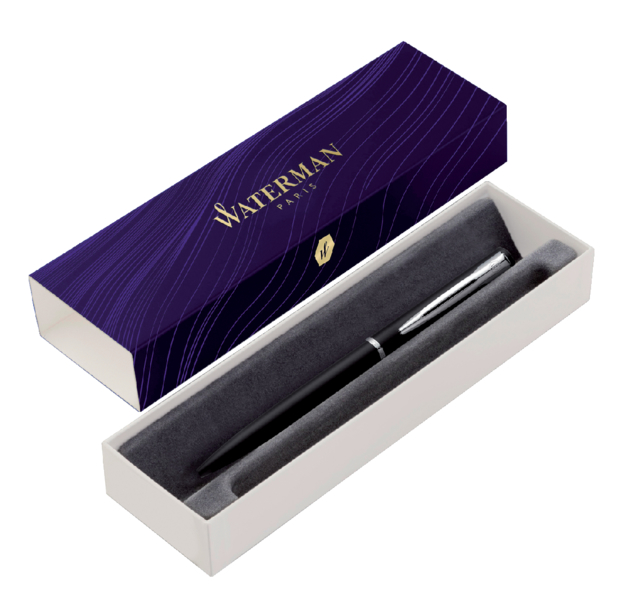 Balpen Waterman Allure black lacquer CT medium