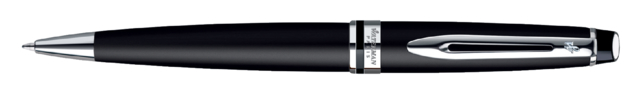 Stylo bille Waterman Expert Noir Laqué CT Medium