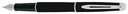 Stylo plume Waterman Hémisphère Noir Mat CT Fin